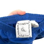 Michael Simon Lite Ski Trip Snowflake Embroidered Novelty Midi Skirt Blue Small Photo 9