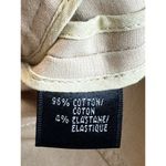 Lafayette 148 Womens Blazer Lightweight Jacket 2-Way Zip Size 4 Tan Ruffle Photo 3