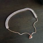 Tennis Bracelet adjustable White Photo 0