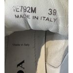 Prada   Downtown Perforated White Leather Sneakers Women's 39/9 EUC 1E792M Photo 6