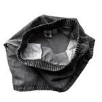 Nike Vintage  Acid Wash Mini Tennis Skirt Size Large Challenge Court Gray Black Photo 3