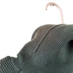 Victoria Beckham  Green Wool Button Back Turtleneck Sweater Photo 9