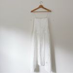Ramy Brook Blanca Embroidered Strapless Cotton Dress White Photo 6