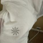 Athleta  With Ease Bright White Crew Neck Short Sleeve T Shirt Top Active Size 1X Photo 6