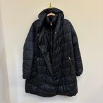 Barbour Coat Orchy Hooded Quilted Navy Winter Puffer Coat Women’s Plus Size 1X Photo 1
