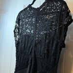 Charlotte Russe Black Lace Top Skater Dress Party Cocktail Plus Size 1X Trendy # Photo 3