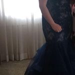 Bella Divine Prom Dress Blue Size 12 Photo 1