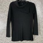 Vince Camuto Women's Black Long Length Cowl Neck Sweater - Size Petite Medium MP Photo 0