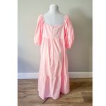 Zanzea Bridgeton Vibes Pale Pink Peasant Maxi Dress Photo 6