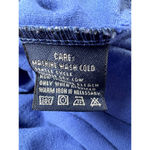 Ralph Lauren Sport Blue V-Neck Long Sleeve Cotton T-Shirt Size Large Photo 3