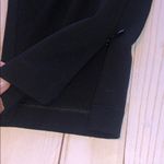 St. John  black crop pants with bottom side zippers Photo 5