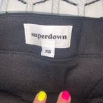 superdown Natasha Zip Mini Skirt in Black Photo 3