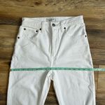 Abercrombie & Fitch Jeans The Ankle Straight Ultra High Rise White Denim 26 2 S Photo 9