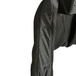 Jordan Nike Air Jacket Women’s Large Black Fleece Hood Cropped DJ2726-010 Cozy Photo 3