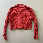 Ci Sono Cropped Linen Blend Shacket Photo 1