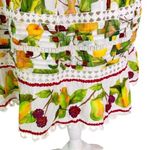 Farm Rio Fruit Orchard Mini Dress with Crochet Details Off White Size XS NWT Photo 9