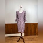 Alex Evenings Stunning  Lavender Soutache Mother of the Bride Dress! Photo 3