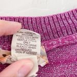 Mudd purple silver metallic dolman 3/4 quarter Photo 88