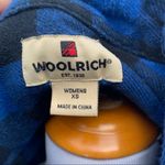 Woolrich Women’s  Blue Black Plaid Button Down Flannel Shirt XS Vintage? Photo 8