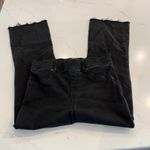 Spanx Cropped Flare Jeans Black Wash Size Medium Photo 4