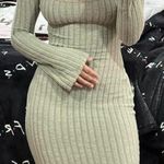 SheIn Scoop Neck Bodycon Dress Photo 0