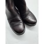 Sorel Joan of Arctic Wedge II Chelsea Waterproof Boots Burgundy Leather Size 7.5 Photo 7