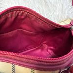 Coach y2k  Heritage Plaid Mini Purse Shoulder Bag Wristlet Photo 8