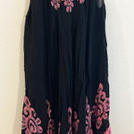 Mamta Womens Dress One Size Black Oversized Flowy Whimsigoth Fairy Grunge Hippie Boho Photo 0