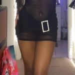 SheIn Halter neck mesh body-con dress Photo 4