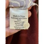 Anthropologie Porridge Mixed Media Medallion Boho Long Sleeve Blouse Top Small Photo 6