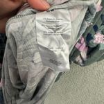 Jessica Simpson Maternity Top Womens Small Green Floral V-Neck Babydoll Tassel Photo 4