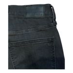 Madewell NWT  9 Inch High Rise Skinny Jeans Black Distressed Size 26 tall Photo 8