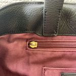 J.Crew Black Pebbled Leather Large Tote Shoulder Bag Photo 4