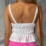 These Three Boutique White Eyelet Top Photo 1