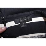 J.Crew Womens Knit Pencil Skirt L7578 Black White Stripe Long Midi Skirt Size 2 Photo 2