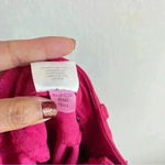 Lila Ryan  Crop Jeans Women's Size 31 Solid Cuffed Berry Pink Barbie Core Capsule Photo 6