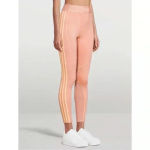 Ivy Park  High-Waisted Leggings With Mesh Panels Pink Light Small Adidas Logo Photo 2
