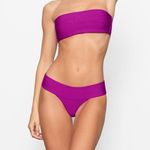 SKIMS New  Knit Swim Bandeau Bikini Top in Lollipop Photo 4