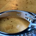 Color Changing Fluorite Tanzanite Sterling Silver Ring Size 6 Purple Photo 6