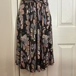 Maeve  Anthropologie Leslie Paisley Wrap Top Midi Dress Size S Photo 6