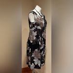 Dress Barn Collection Black,Brown,Gray Sleeveless Dress Boat Neck & pleat… Photo 3