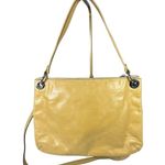 18996 Coach Poppy Hippie Leather Yellow Crossbody Purse Photo 3