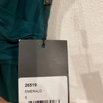 La Femme NWT Ruched Jersey Column Gown Size 6 Photo 3