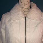 BKE Fur Lined Faux Leather Moto Jacket, Large Photo 1