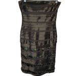 BCBGMAXAZRIA ‎ Strapless Black Dress Photo 1