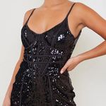 Pretty Little Thing Sequin Corset Minidress Photo 0