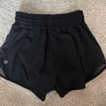 Lululemon Black Hotty Hot 2.5" High-Rise Shorts Photo 1