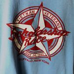 1990 Vintage Vietnam Veteran Scholarship Race T Shirt 90s M Medium Buffalo Blue Photo 12