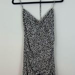 Princess Polly  | Black Ditsy Floral Halter Dress Size 6 Photo 0