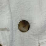 A New Day Blazer Jacket Light Weight Size L Large Cream Linen Feel Photo 4